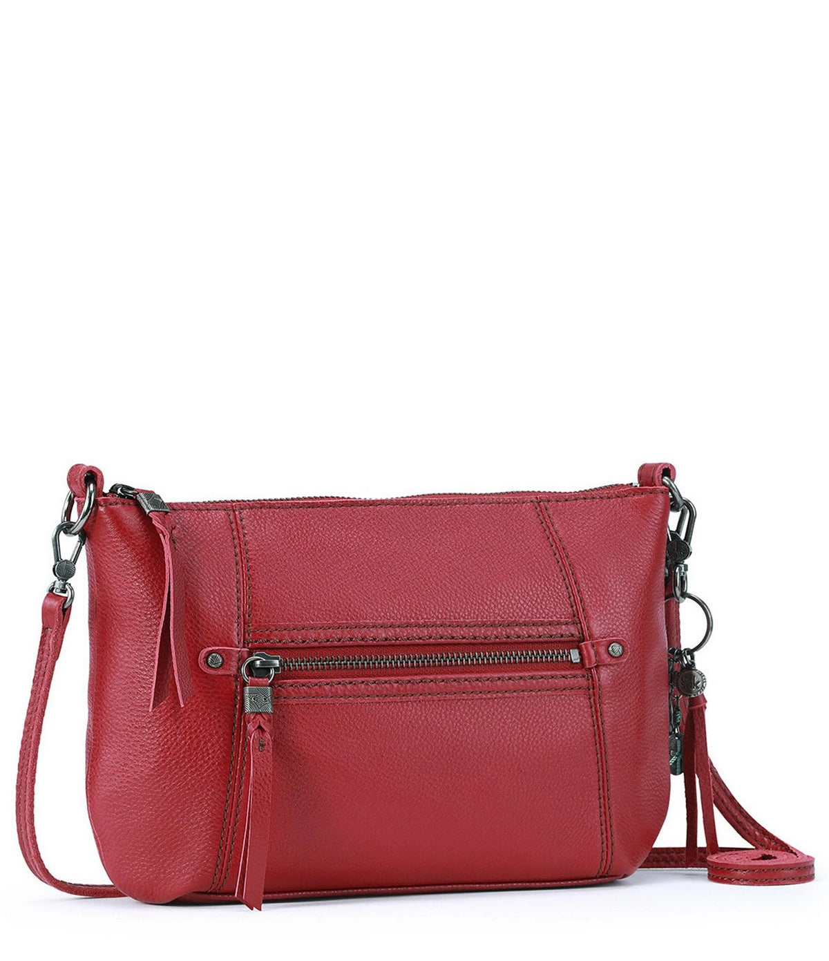 Coral Leather 3 in 1 Crossbody U7549