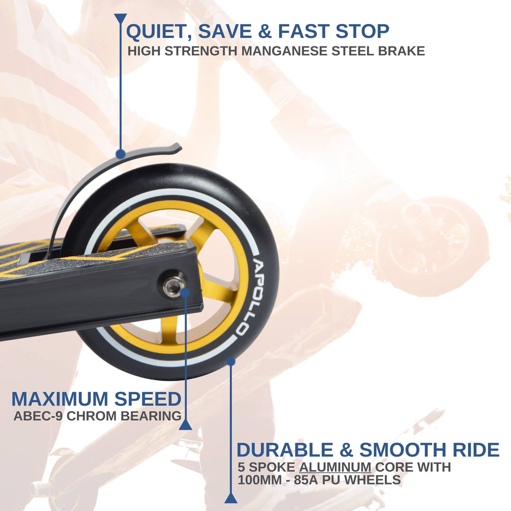 Gold Stunt Scooter F341357