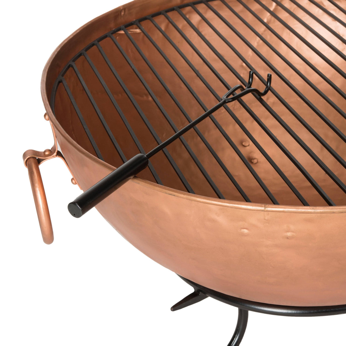 Copper Black Fire Pit K1038