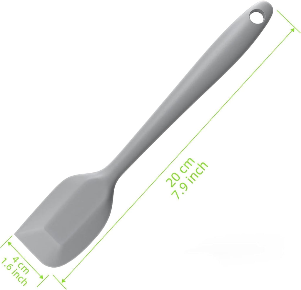 Stainless Steel Electric Milk Frother with Silicone Spatula, Pack of 2 W96672