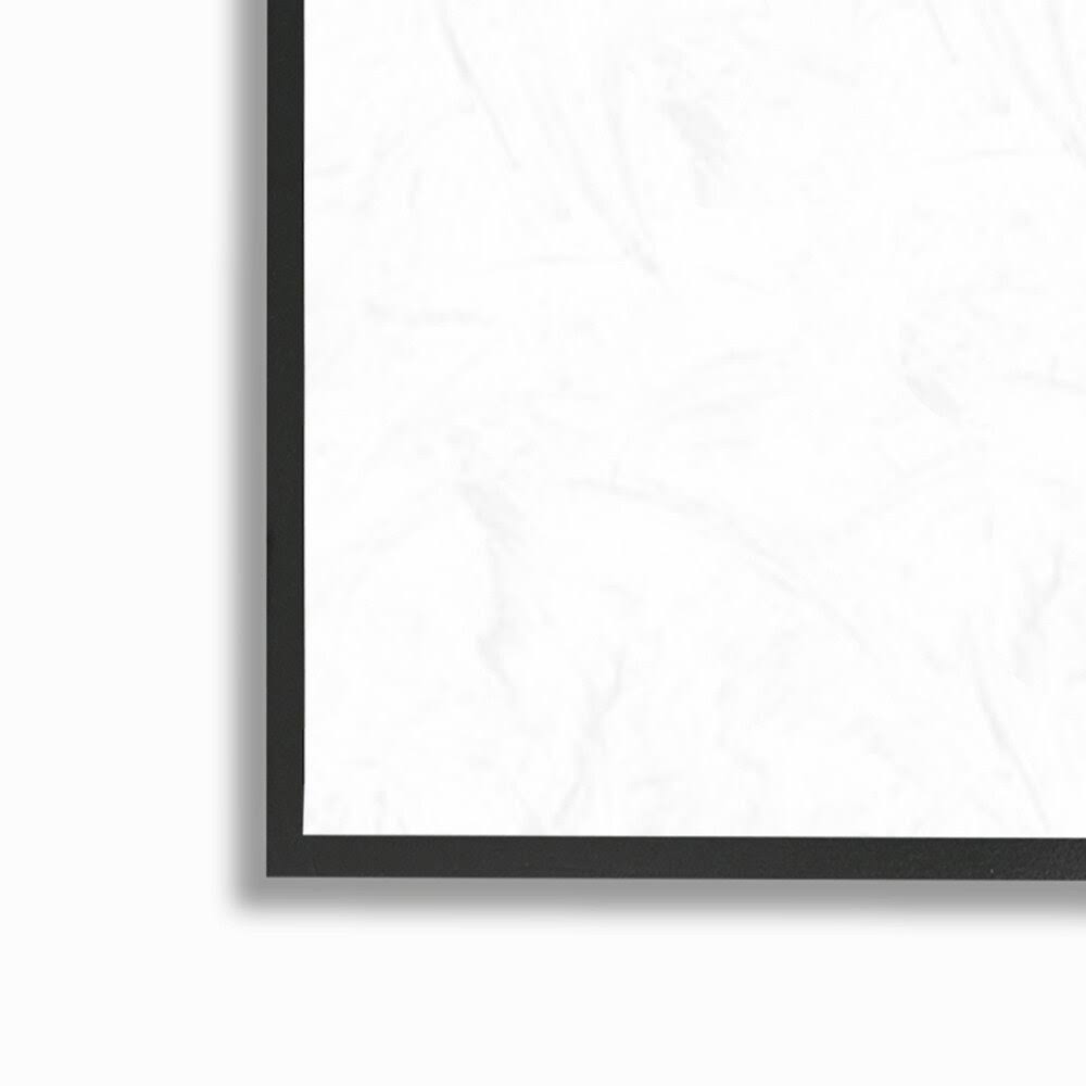 Pink White Border Black Framed Wall Art G74962
