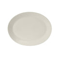 Oval Platter Pearl White, Case of 12 Q275
