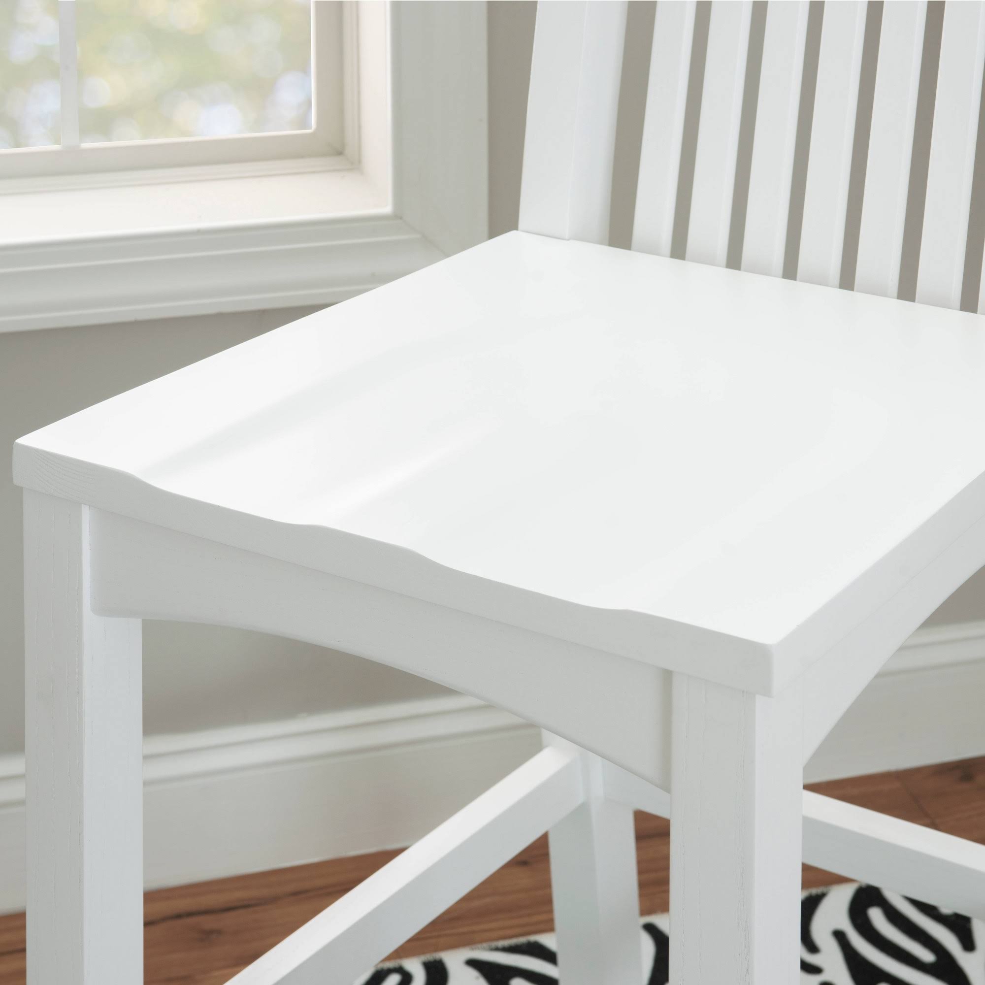 White Leola Barstools Set of 2 Q74098
