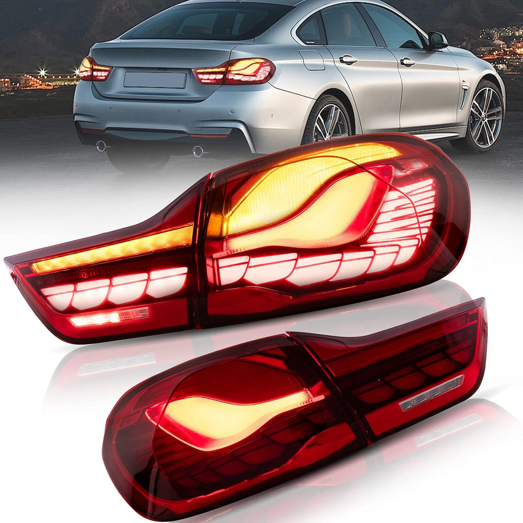 Tail lights Assembly for BMW 3 Series F30, Red E2573