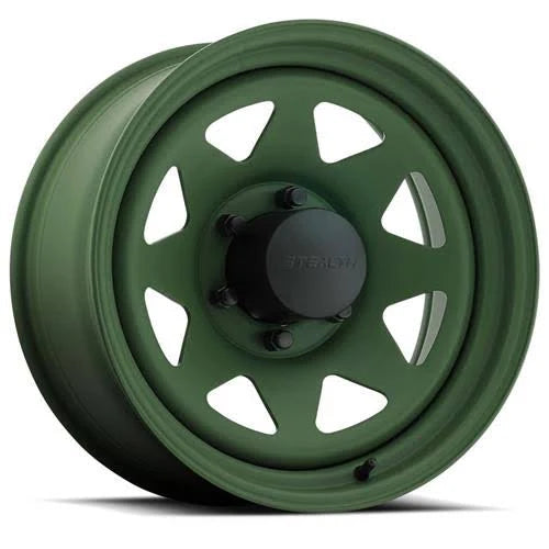 Camo Green 8-Spoke Wheels T725528