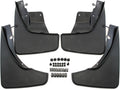 Mud Flaps Splash Guards Molded Front Rear 4pc Pack of 2 A2565