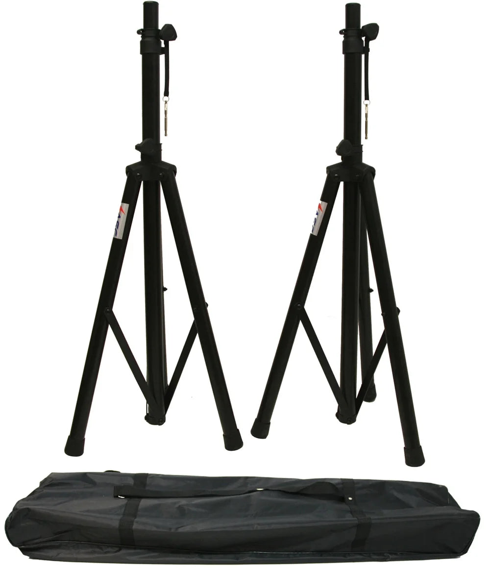 Pro DJ Bluetooth 15" 1200W PA Speaker Stand & Peavey Mics Z602588