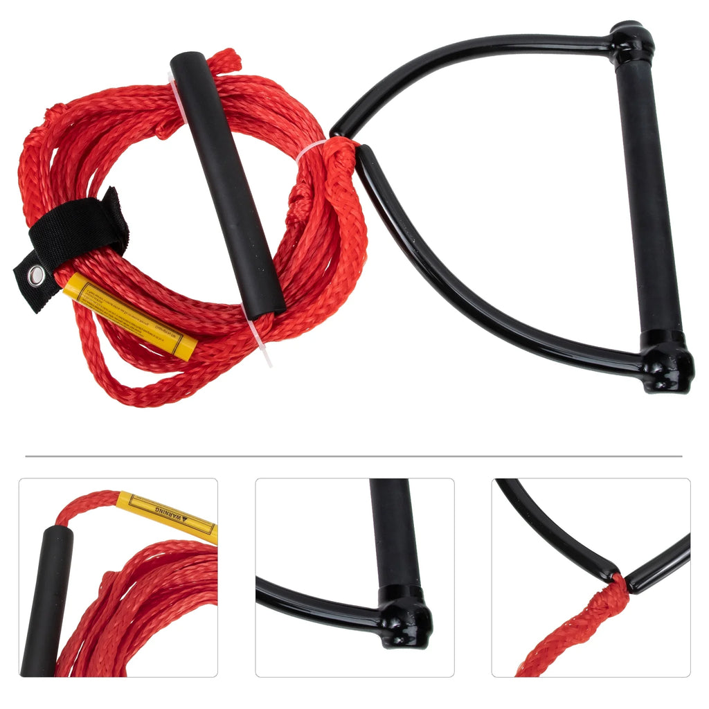Rope Water Ski Kneeboard Strap Wakeboard Tow Equipment C986406