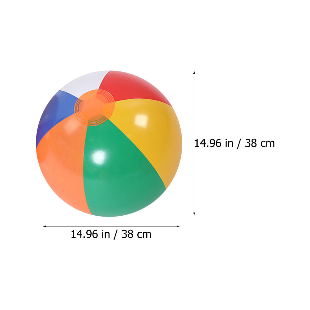 3Pcs Inflatable Beach Ball Pool Toy O2479