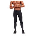 Black Mens Long Compression Tights A702