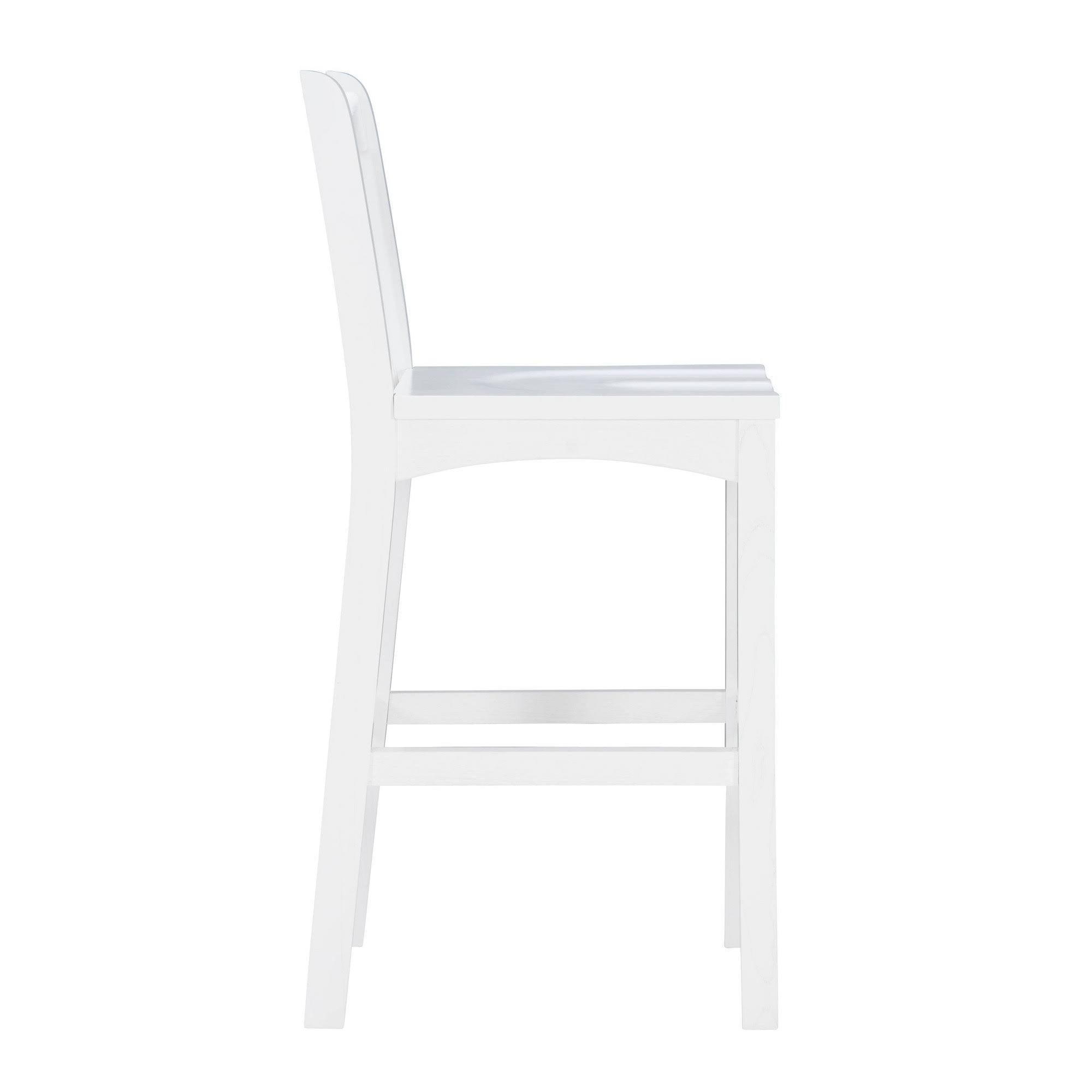 White Leola Barstools Set of 2 Q74098