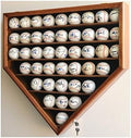 Baseball Ball Display Case Cabinet Holder Rack J6468