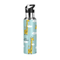 Stainless Steel Insulated Water Bottle with Straw Lid J1083