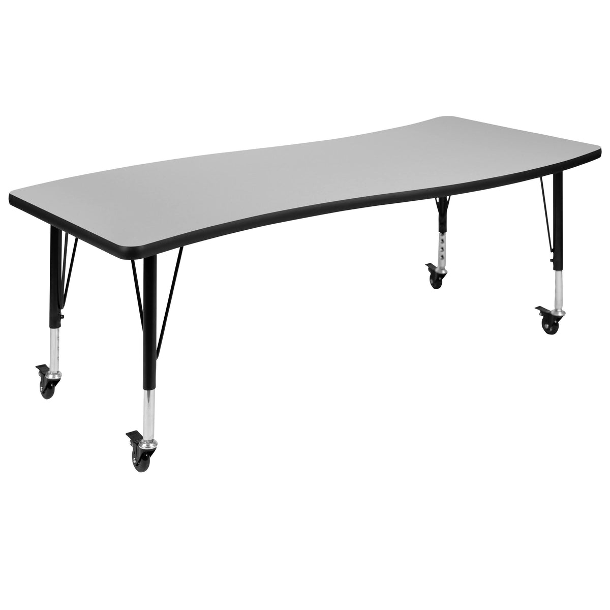 Mobile Rectangular Collaborative Activity Table F505