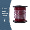6 Red Stranded Cu THHN Wire J80989