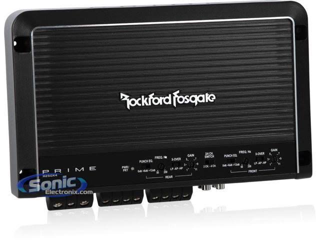 4-Channel Car Amplifier 250W R336