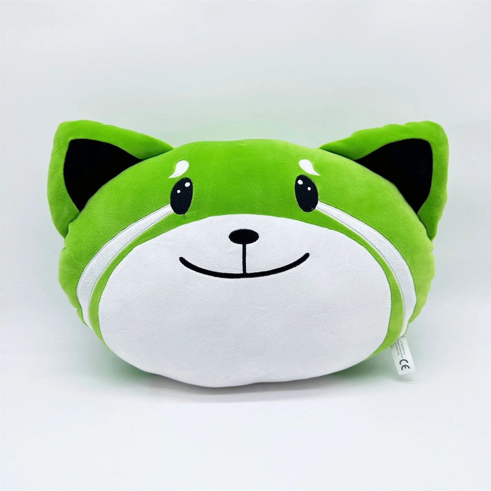 Green Foxes Plush Stuffed Animal Pillow B258