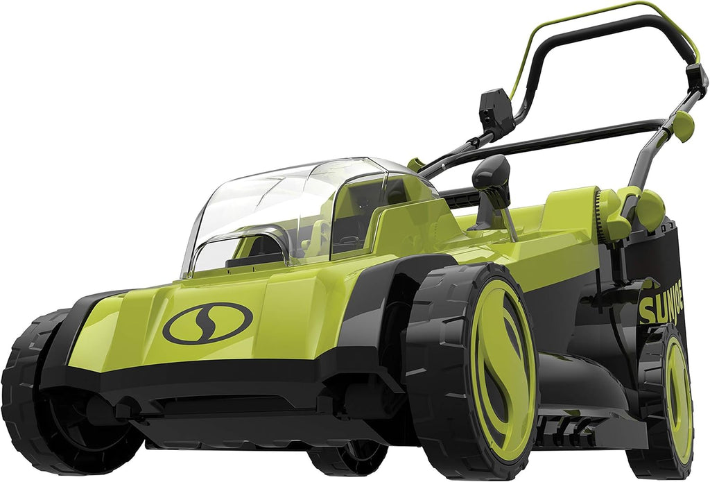 Cordless Mulching Lawn Mower with 11-Gallon Grass Catcher A148
