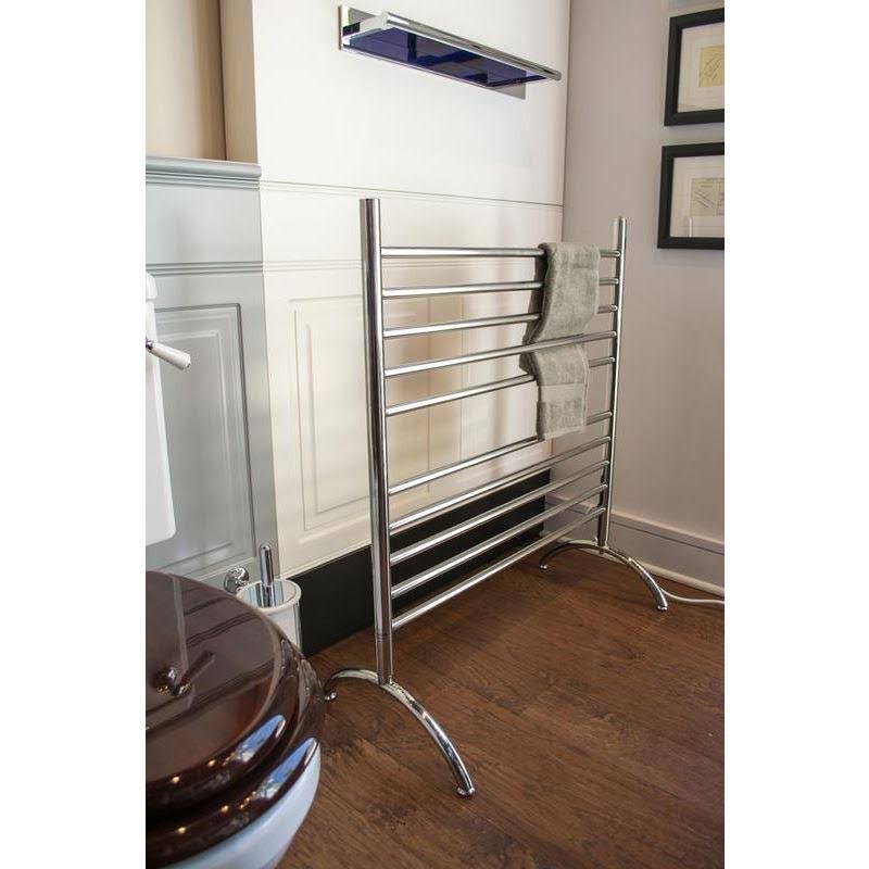 Polished Freestanding Towel Warmer I9349