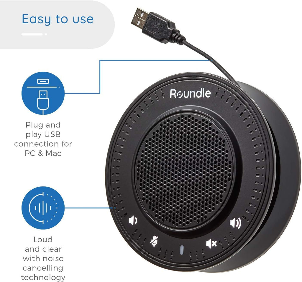 USB Speakerphone with Noise Cancelling Microphone O991