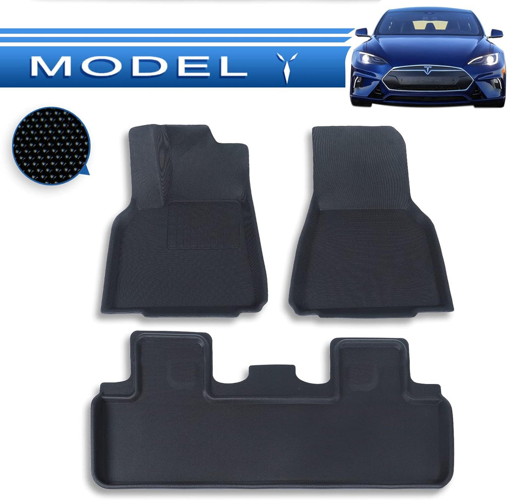 6Pcs Full Set All Weather Waterproof Car Floor Liners V968554