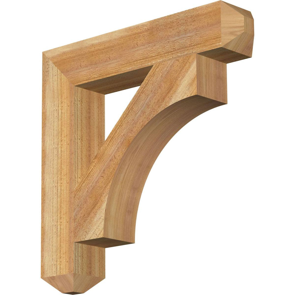 Western Red Cedar Rough Sawn Bracket B59918
