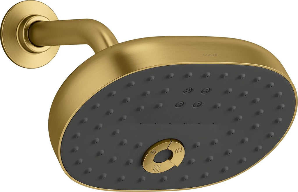 Vibrant Brushed Nickel Showerheads N245