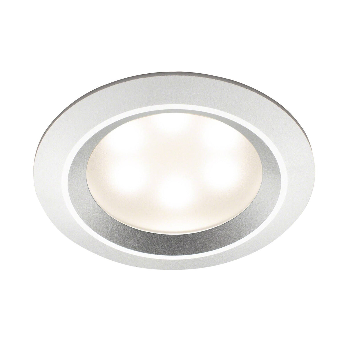 Recessed LED Light Satin Aluminum O7006
