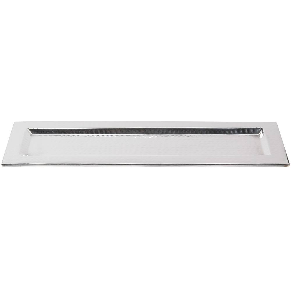 Stainless Steel Hammered Tray, 23-3/4x22 L M168566