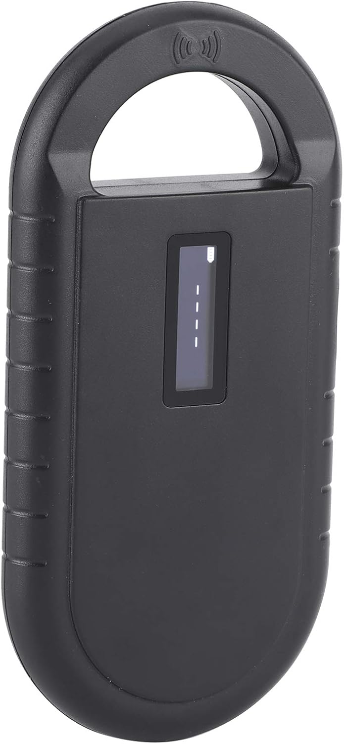 Pet Microchip Scanner, Portable Handheld Animal Chip Reader Support 134.2KHz ISO11784/ISO11785/FDX-B/ID64 A427625