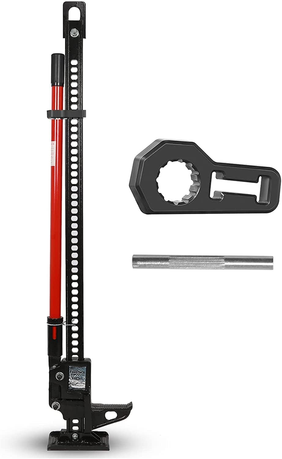 Black Cast Steel Farm Jack, 3 Tons Capacity, Pack of 2 E625040