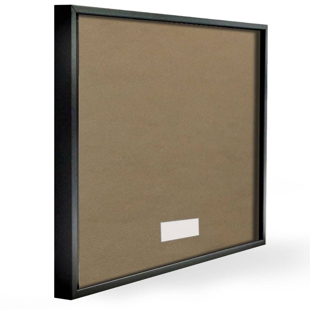 Pink White Border Black Framed Wall Art G74962