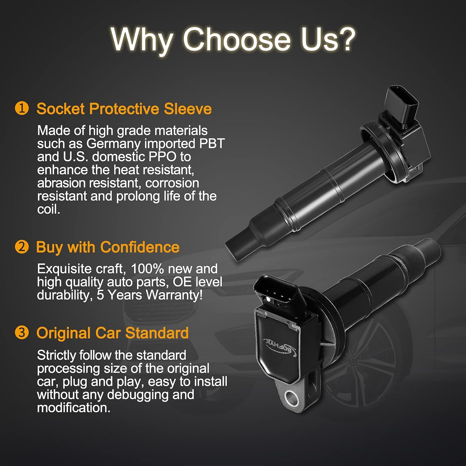 Ignition Coil Pack of 2 M811