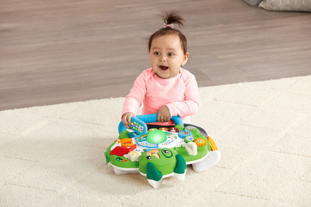 Green 3-in-1 Baby Walker Gym Floor Play Toy P90306