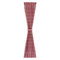 Burgundy French Door Curtain, 54" W x 72" L Single Panel C78575