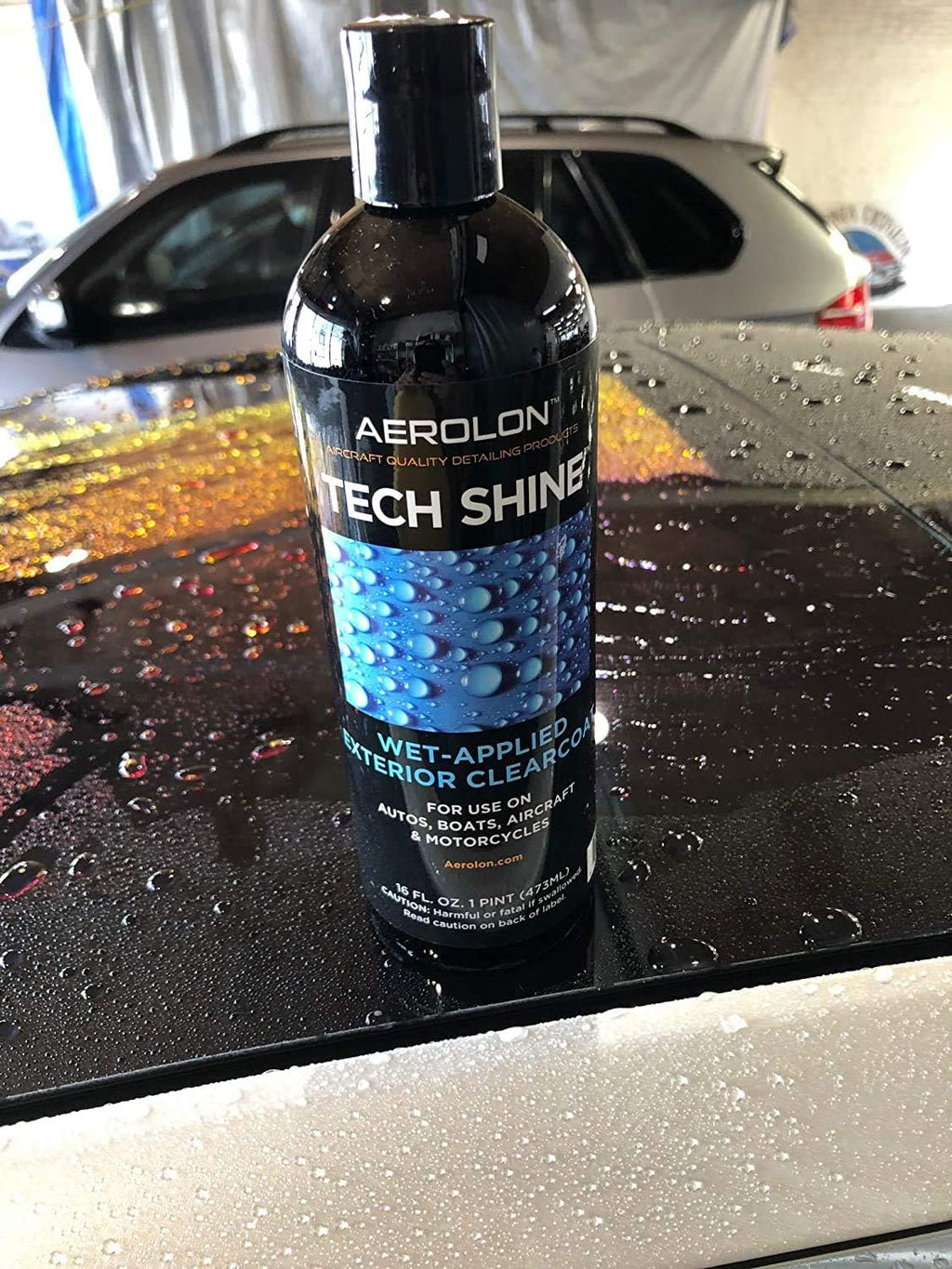 Polymeric Car Wax Coating, 1 Gallon N912448