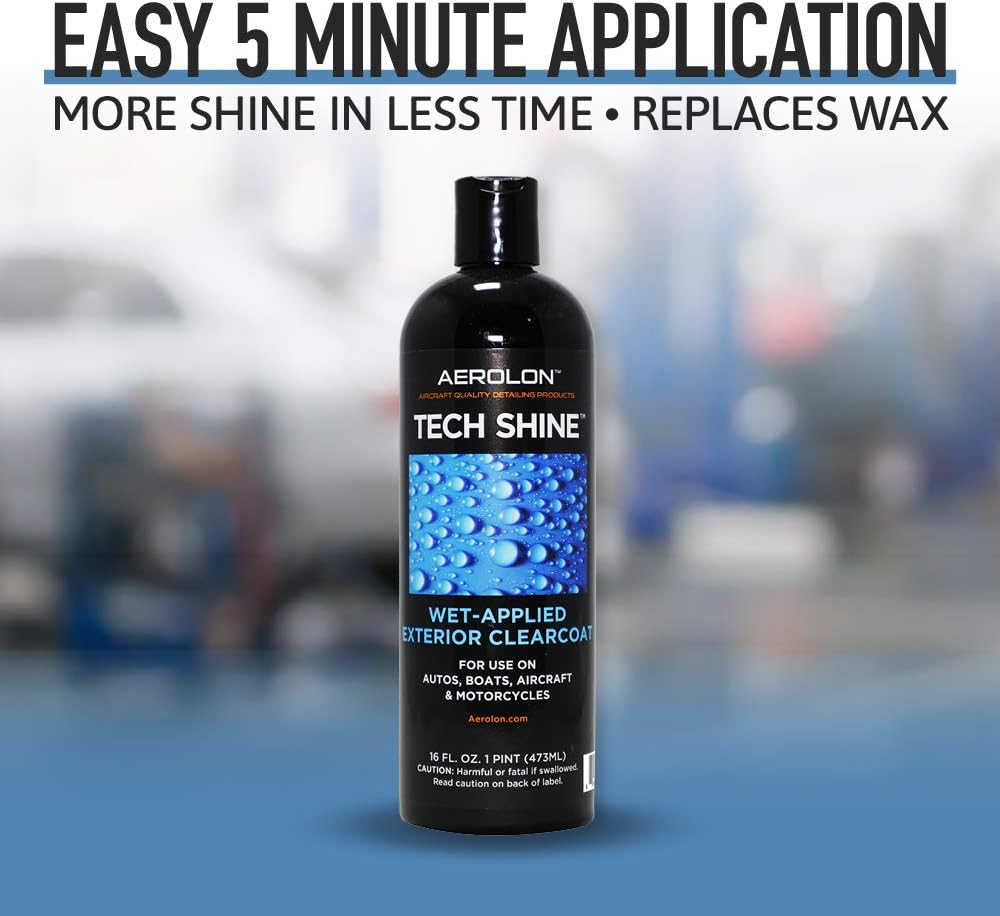 Polymeric Car Wax Coating, 1 Gallon N912448