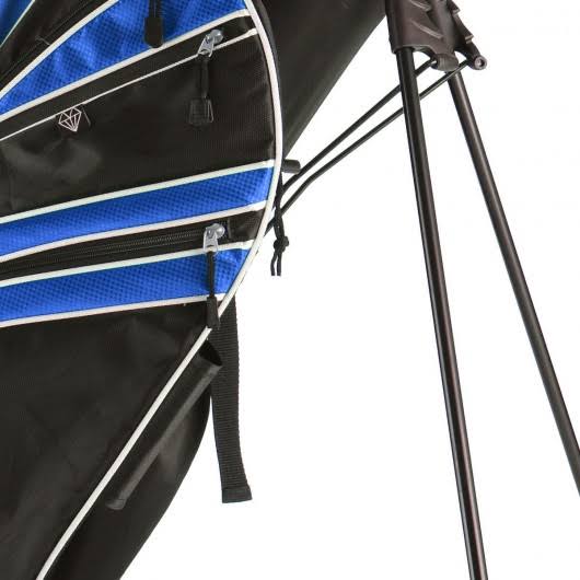 Blue Golf Stand Cart Bag with 6-Way Divider X472730