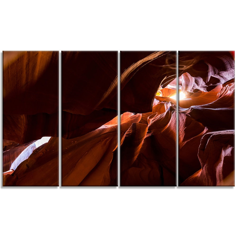 Brown 60 in. wide x 28 in. high Canvas Art Print L525