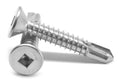 Self Drilling Screws Stainless Steel 410 Pk 100 A91394
