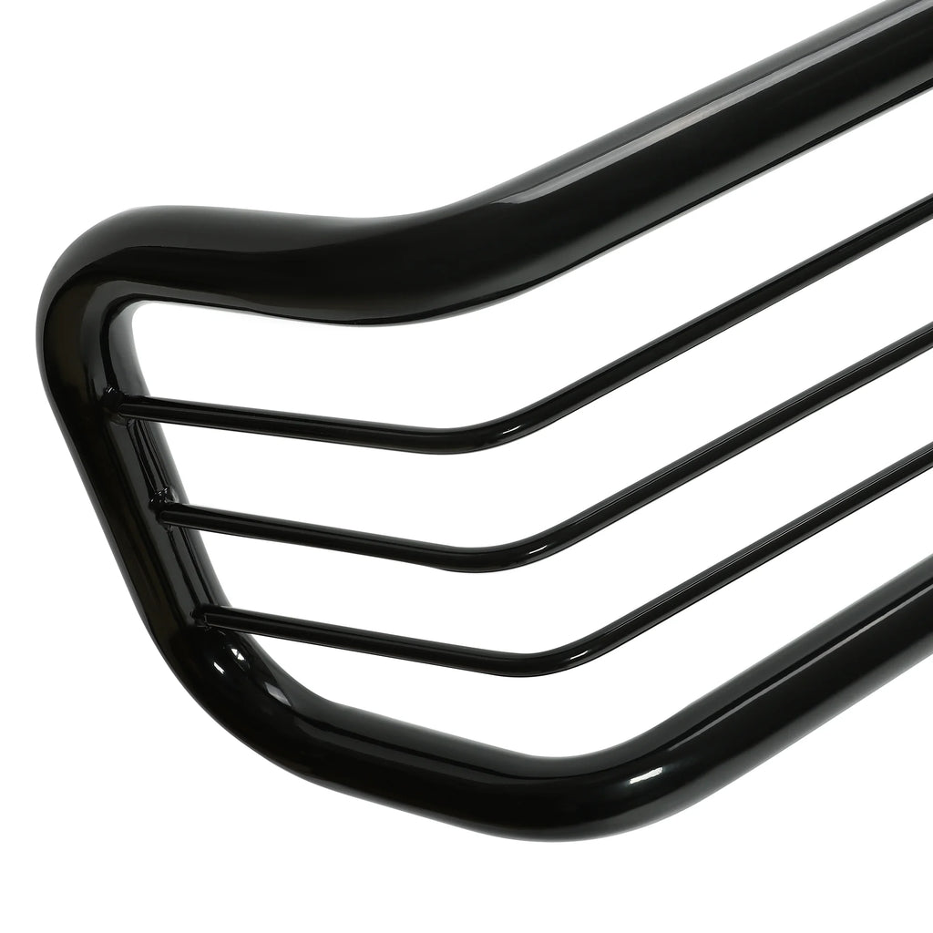 Front Grille Brush Guard for Pickup Truck Powder Coated Black Steel K7331