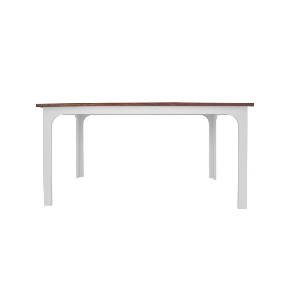 White 42-Inch Wood Veneer Kids Table O448929