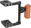 DSLR Camera Cage Stabilizer Rig with Wooden Handle H19166