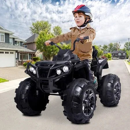 12 Volt Battery Powered 4 Wheeler ATV Ride on Car with LED Lights S5449