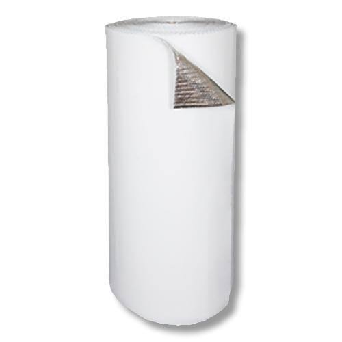 White Single Bubble Reflective Insulation 500 SF 48 inch L64929