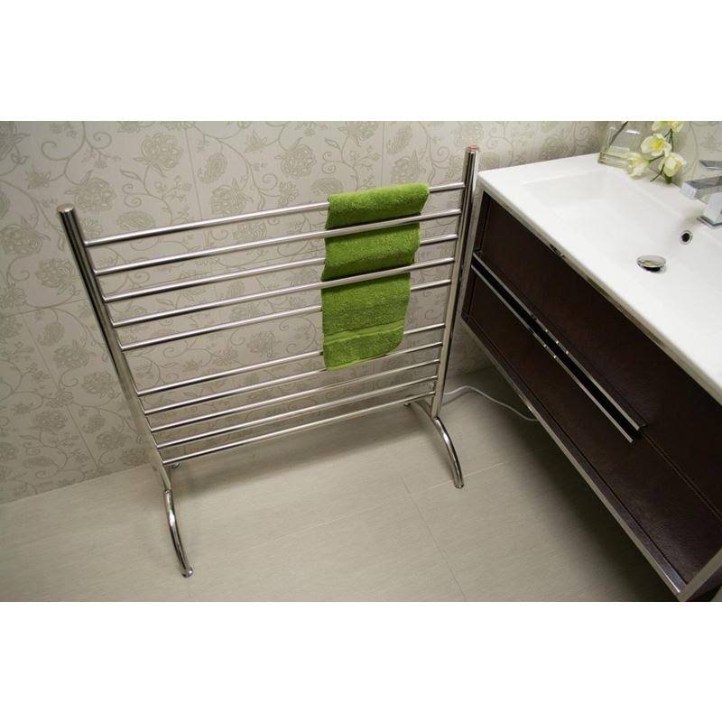 Polished Freestanding Towel Warmer I9349