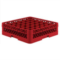 Red 36 Compartment Rack with Open Extender B153