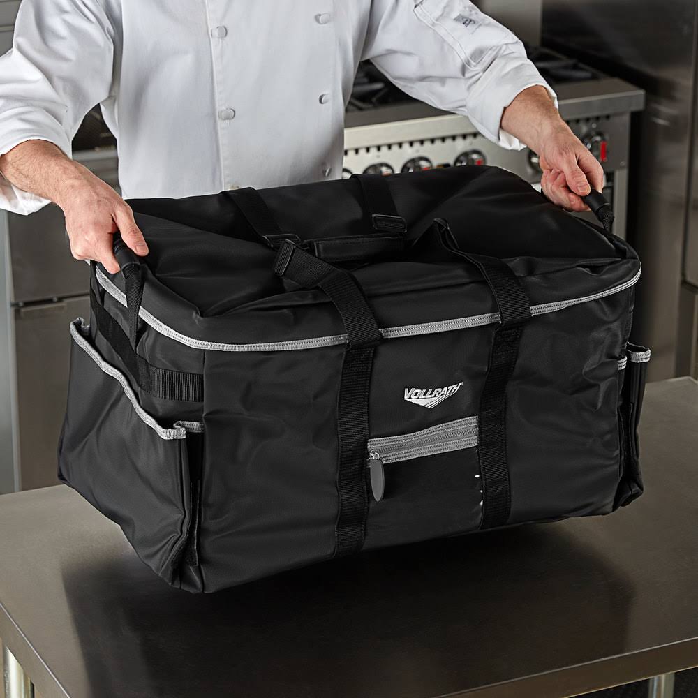 Insulated Food Pan Carrier with Heating Pad T68592