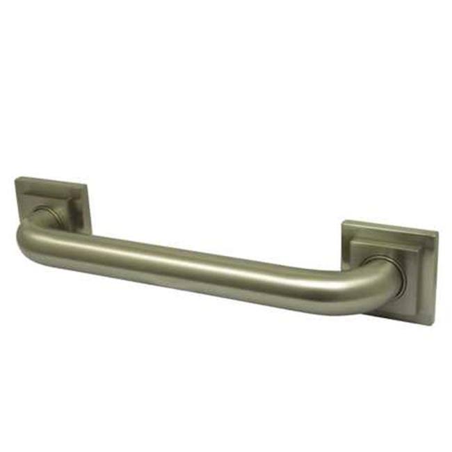 Brushed Nickel 30-Inch Grab Bar with 1.25-Inch Outer Diameter Y15839