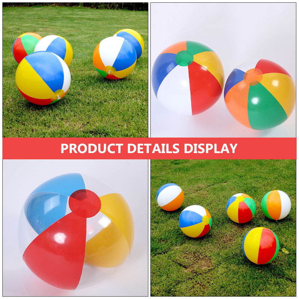 3Pcs Inflatable Beach Ball Pool Toy O2479